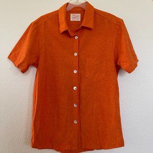 Tuesday of California Scott Shirt Orange Size XL
